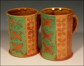 Hand Decorated Mugs