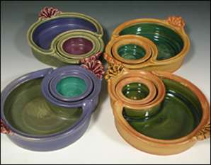 Three Part Olive Dish