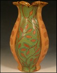 Autumn Colored Vase